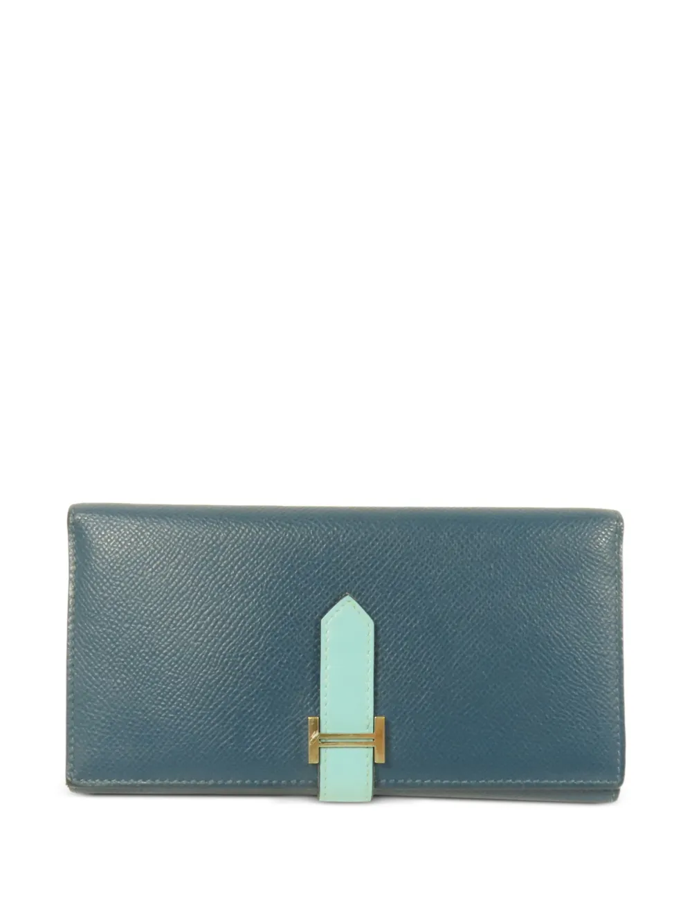 Hermès Pre-Owned 2016 Bearn trifold wallet - Blu