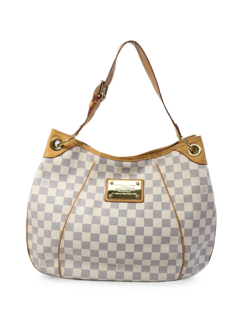 Louis Vuitton Pre-Owned PM Galliera Damier Azur shoulder bag - Bianco