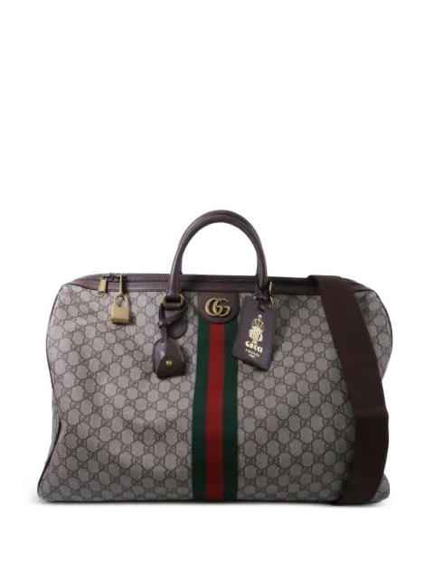 Gucci Pre-Owned Ophidia Web duffle bag