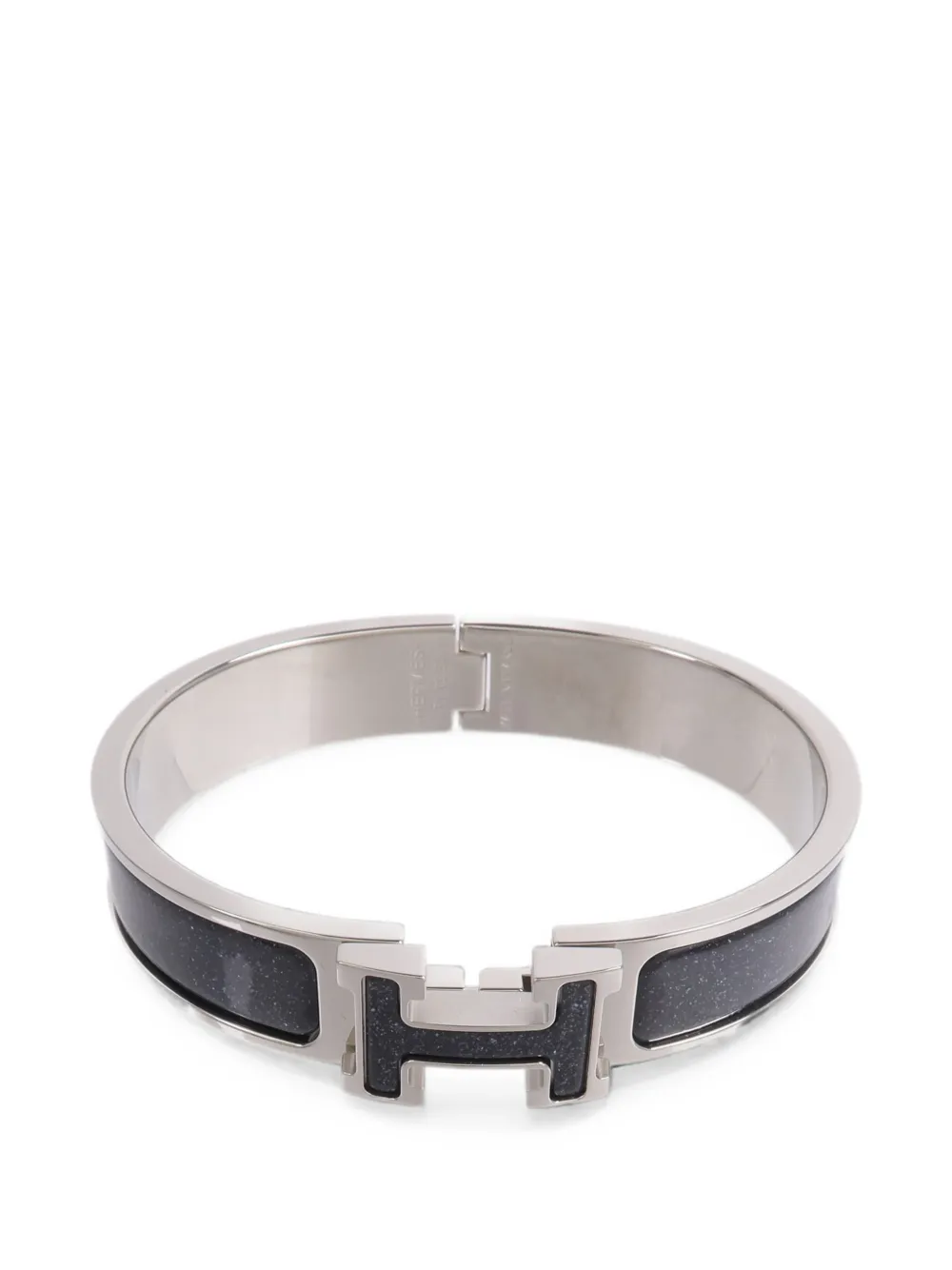 Hermès Pre-Owned Clic-H bracelet - Argento
