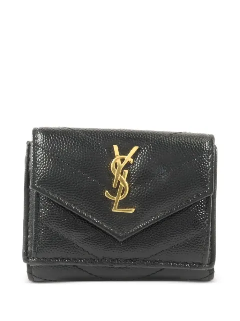 Saint Laurent Pre-Owned small Monogram Envelope quilted wallet
