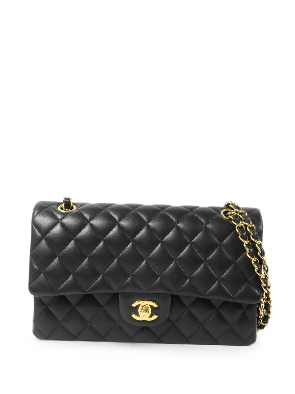 CHANEL Pre-Owned CC turn-lock Classic 25 shoulder bag - Black