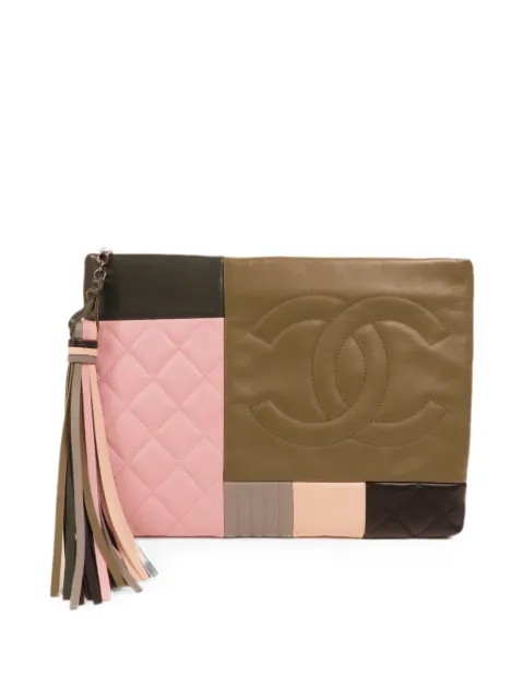 CHANEL Pre-Owned CC tassel clutch bag