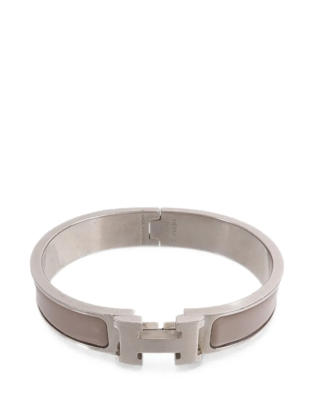 Hermès Pre-Owned Clic H bracelet - Argento