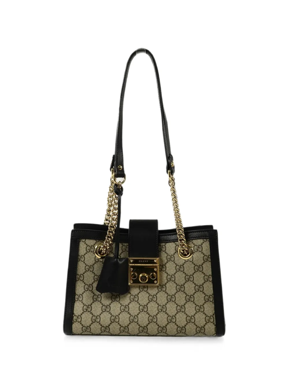Gucci Pre-Owned small Padlock GG shoulder bag - Neutrals