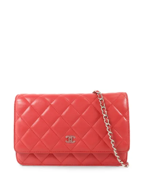 CHANEL Pre-Owned quilted Wallet On Chain shoulder bag