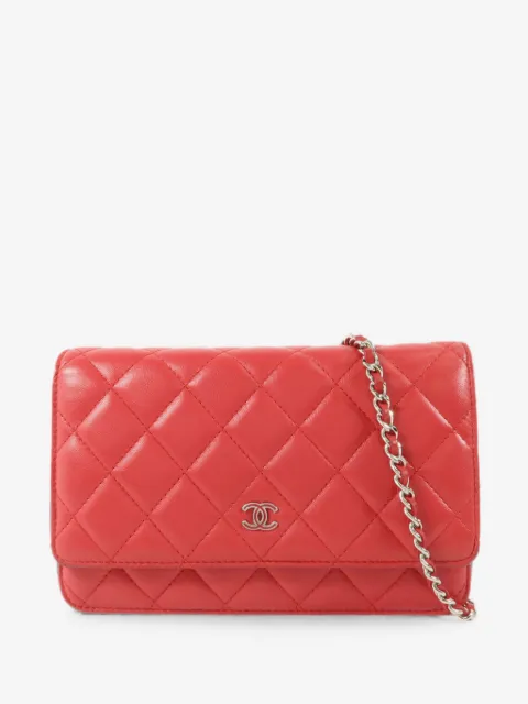 CHANEL Pre-Owned quilted Wallet On Chain shoulder bag