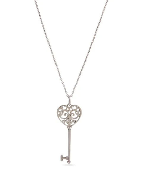 Tiffany & Co. Pre-Owned Enchant Heart Key necklace