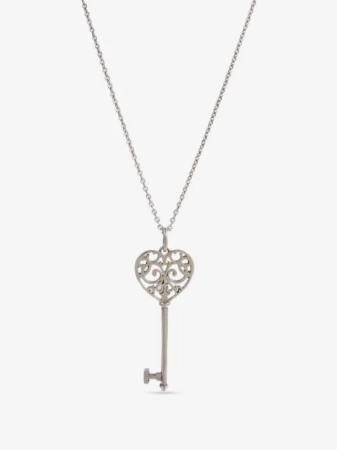 Tiffany & Co. Pre-Owned Enchant Heart Key necklace