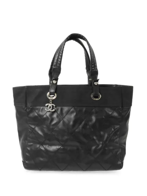 CHANEL Pre-Owned Paris Biarritz CC tote bag