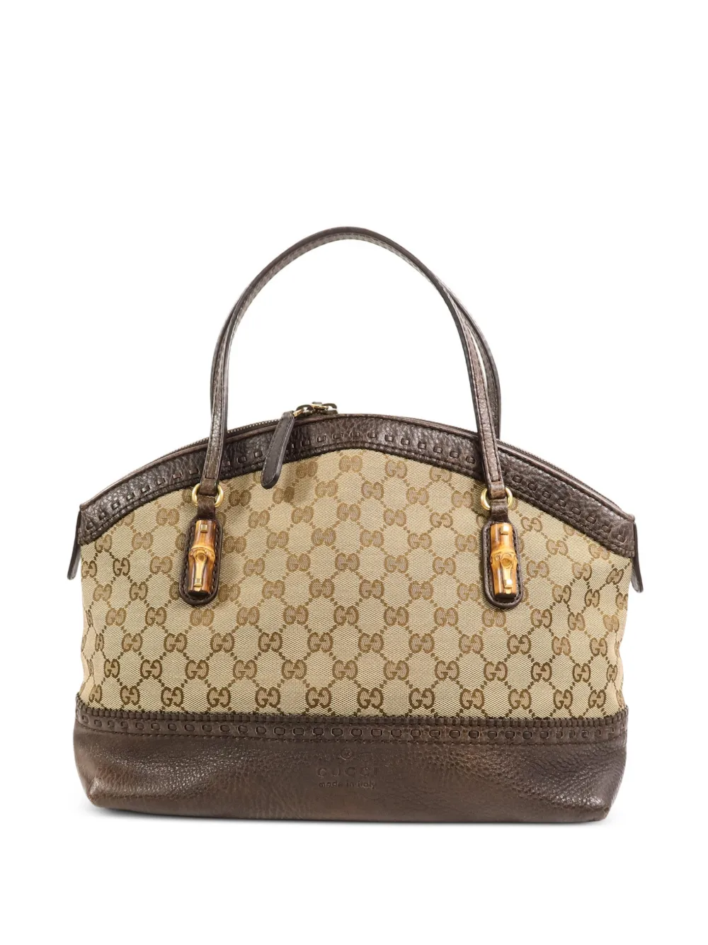 Gucci Pre-Owned Borsa tote GG - Marrone