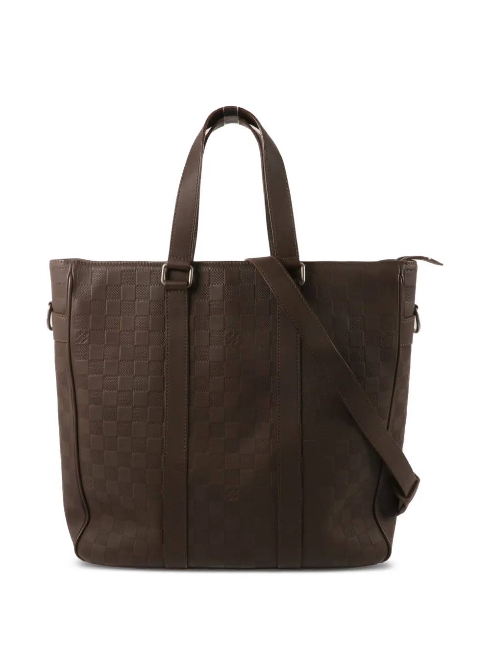 Louis Vuitton Pre-Owned Neo Tadao Damier Infini shoulder bag - Braun