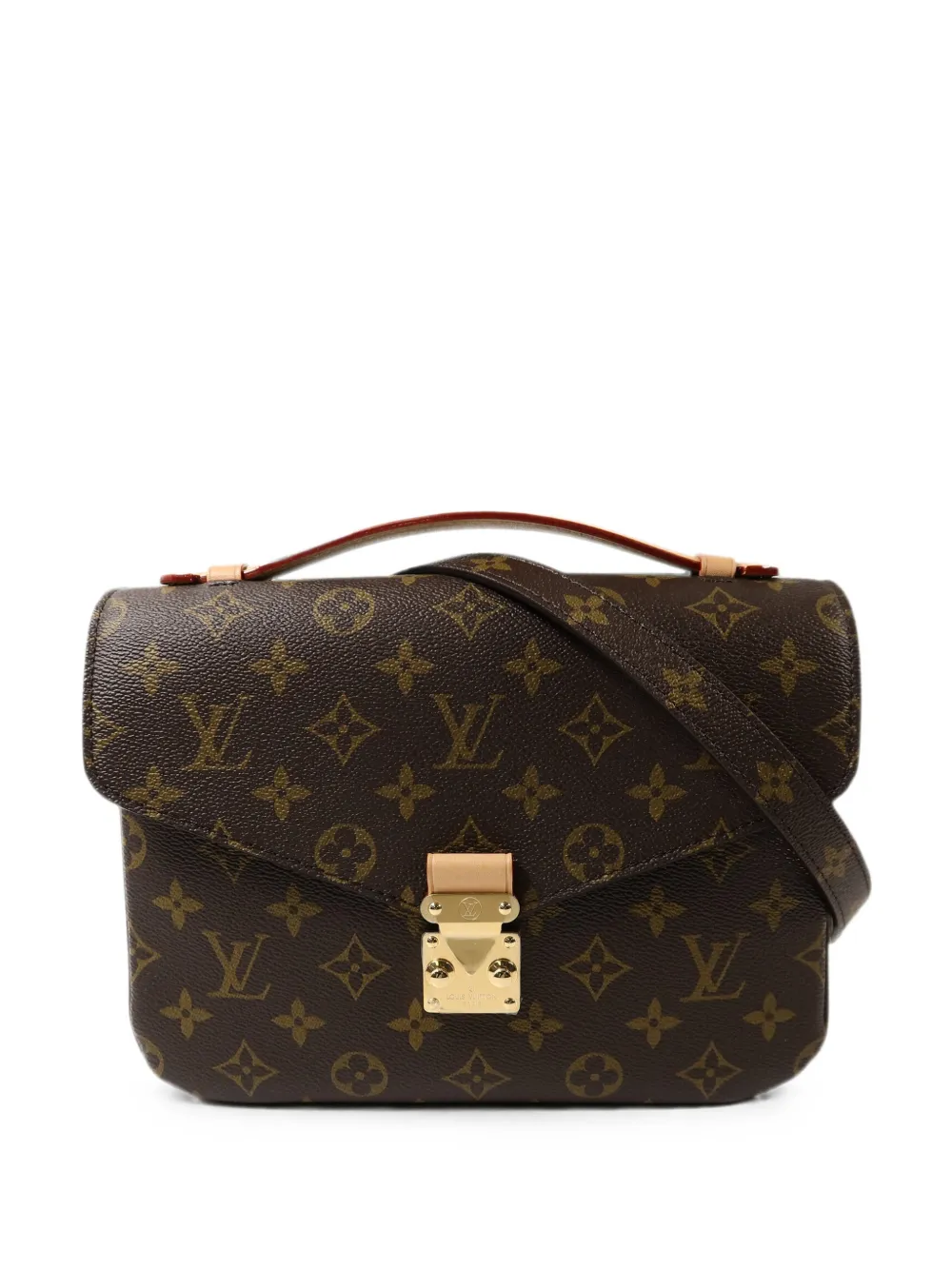 Louis Vuitton Pre-Owned Pochette Metis two-way handbag - Braun