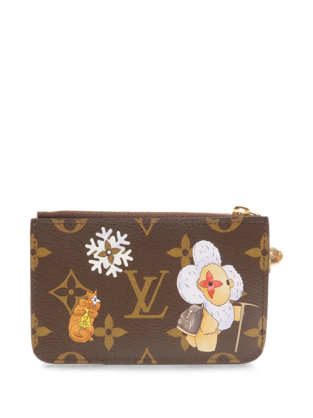 Louis Vuitton Pre-Owned Romy Monogram card case - Brown