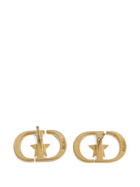 Christian Dior Pre-Owned pendientes CD con estrella