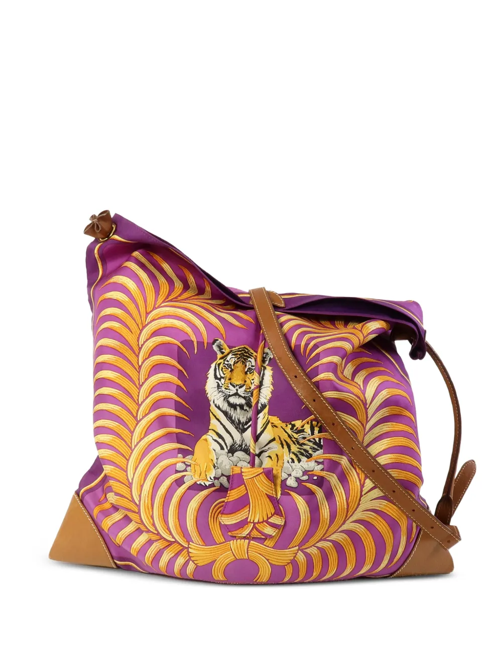 Hermès Pre-Owned Silky City shoulder bag - Viola