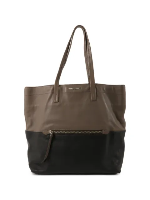 Miu Miu Pre-Owned two-tone tote bag