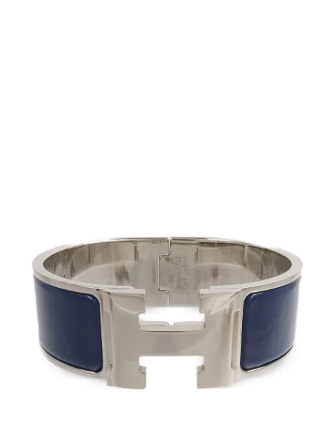 Hermès Pre-Owned Clic Clac H enamel bracelet