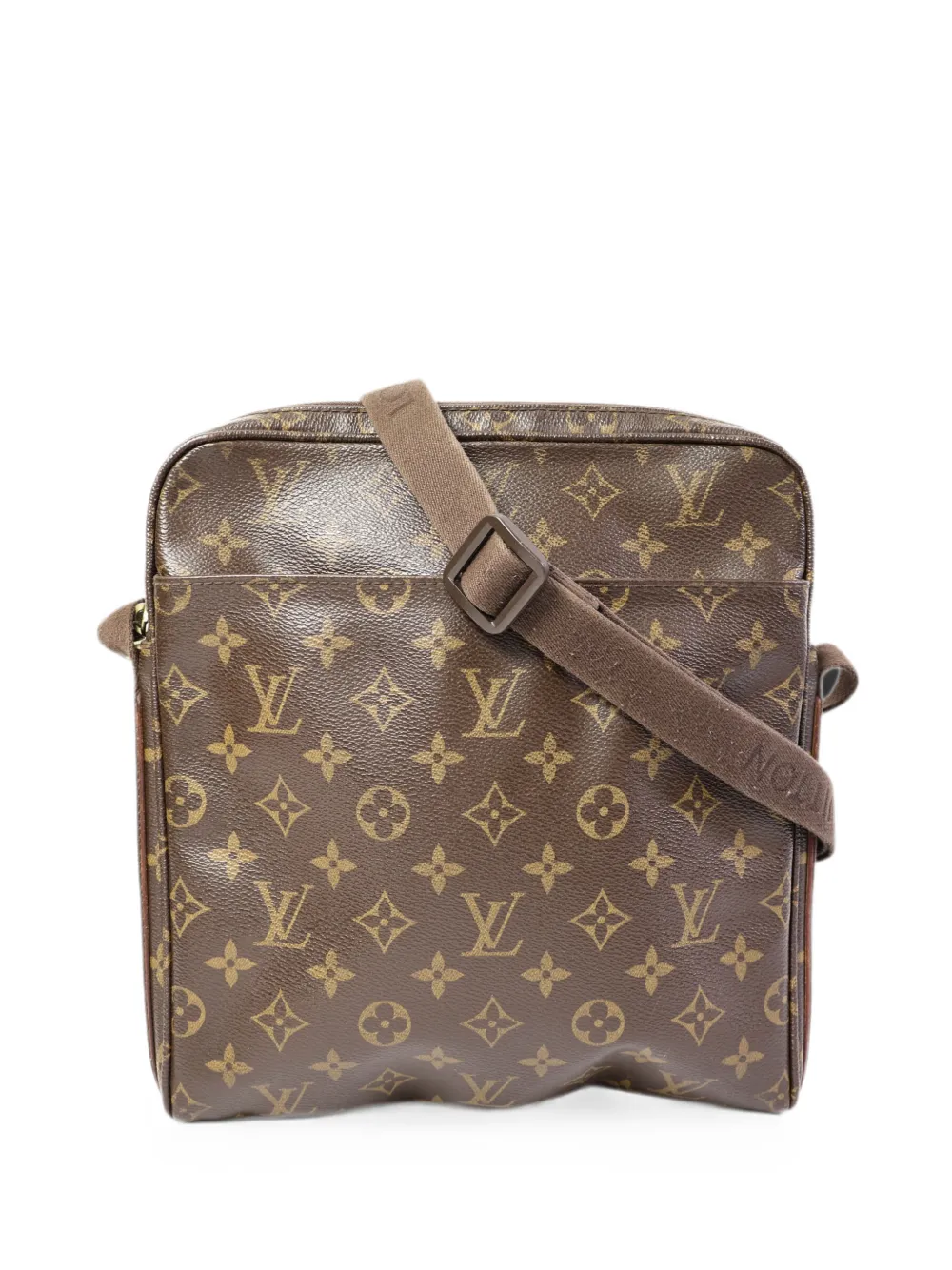 Louis Vuitton Pre-Owned Trotteur Beaubourg monogram-pattern shoulder bag - Braun