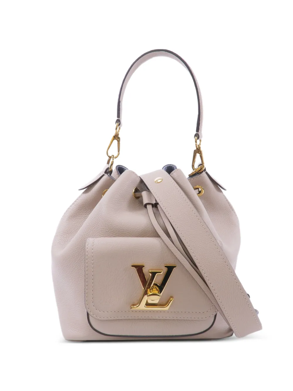 Louis Vuitton Pre-Owned Lockme bucket bag - Toni neutri