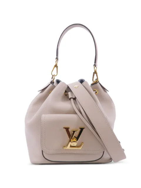 Louis Vuitton Pre-Owned Lockme bucket bag