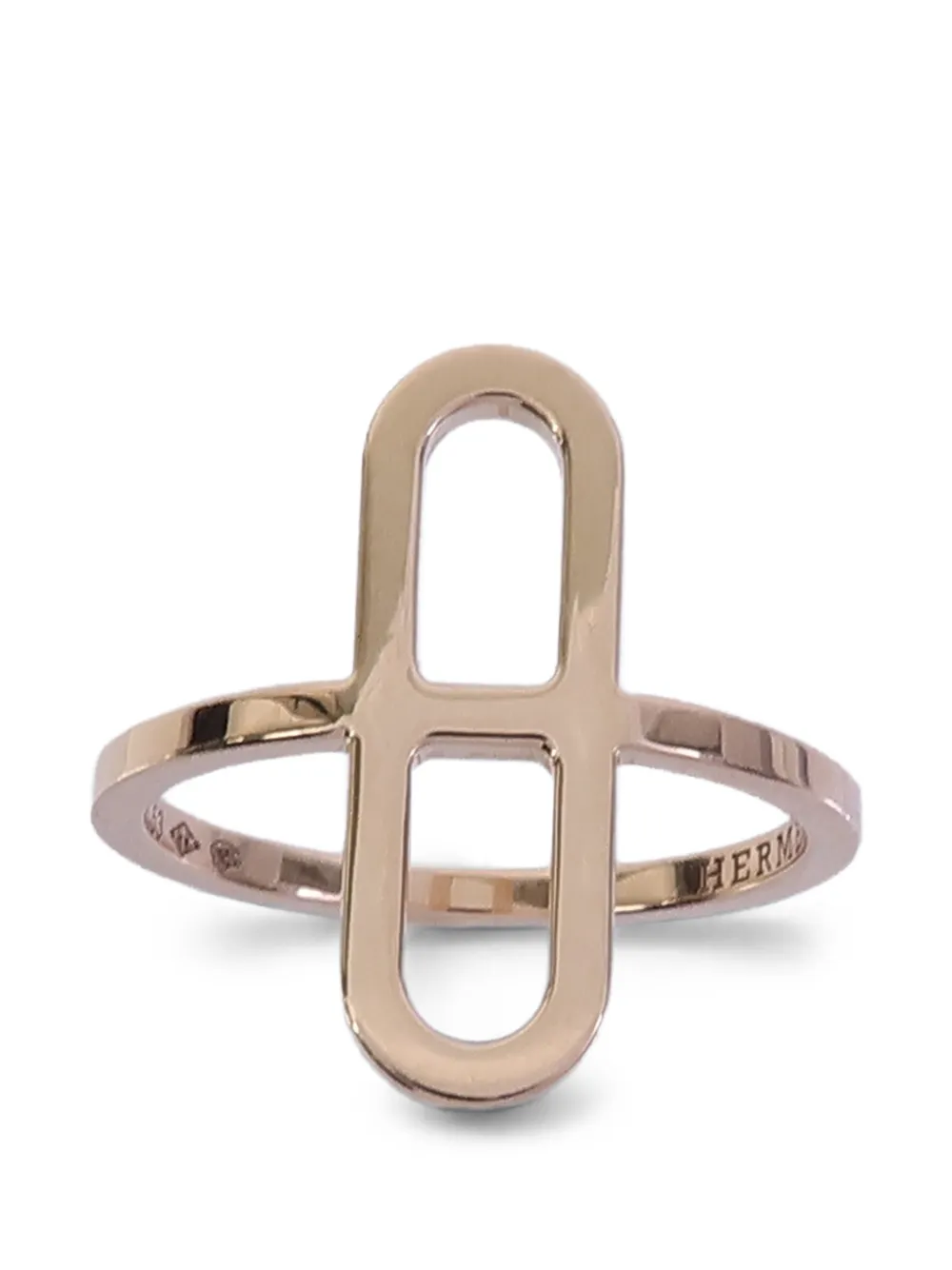Hermès Pre-Owned Chaine d'Ancre ring - Rosa