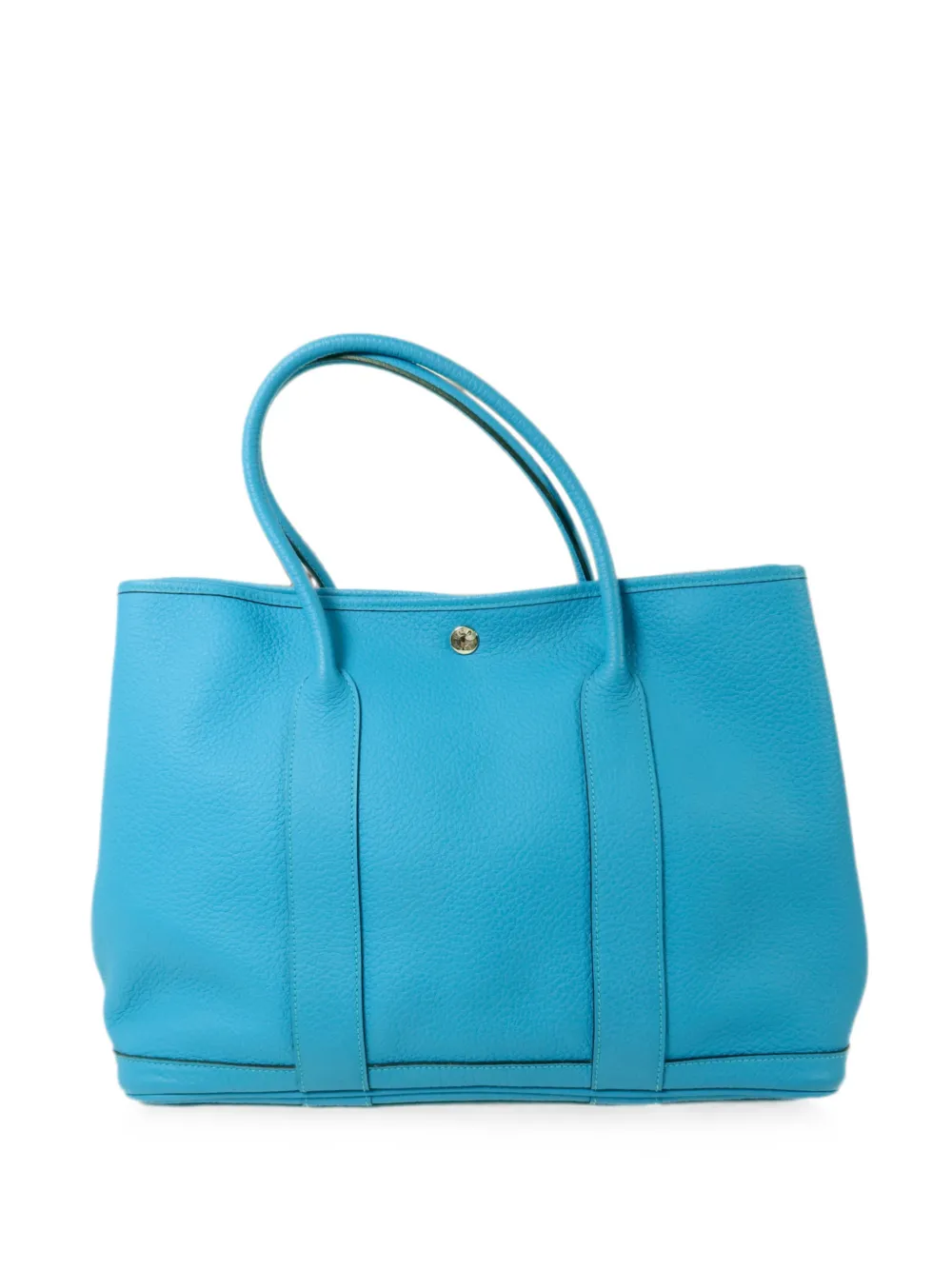 Hermès Pre-Owned Garden Party Negonda leather tote bag - Blu
