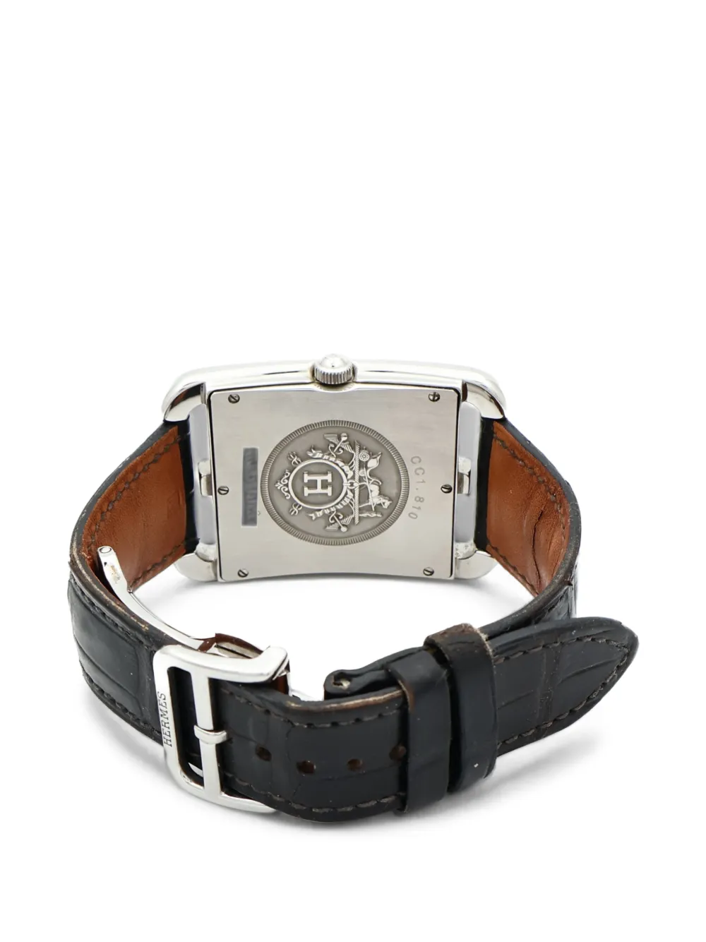 Hermès Pre-owned Cape Cod 33mm Watch in White, view 3
