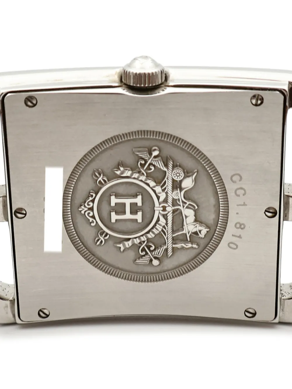 Hermès Pre-owned Cape Cod 33mm Watch in White, view 5