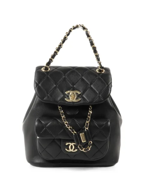 CHANEL Pre-Owned Duma CC turn-lock backpack