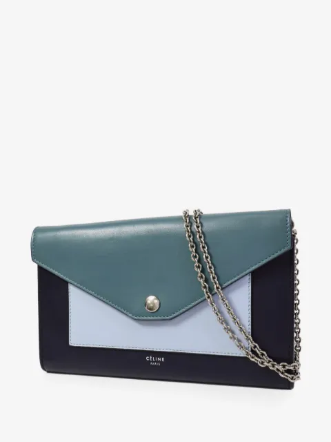 Celine Pre-Owned bolsa de hombro con correa de cadena