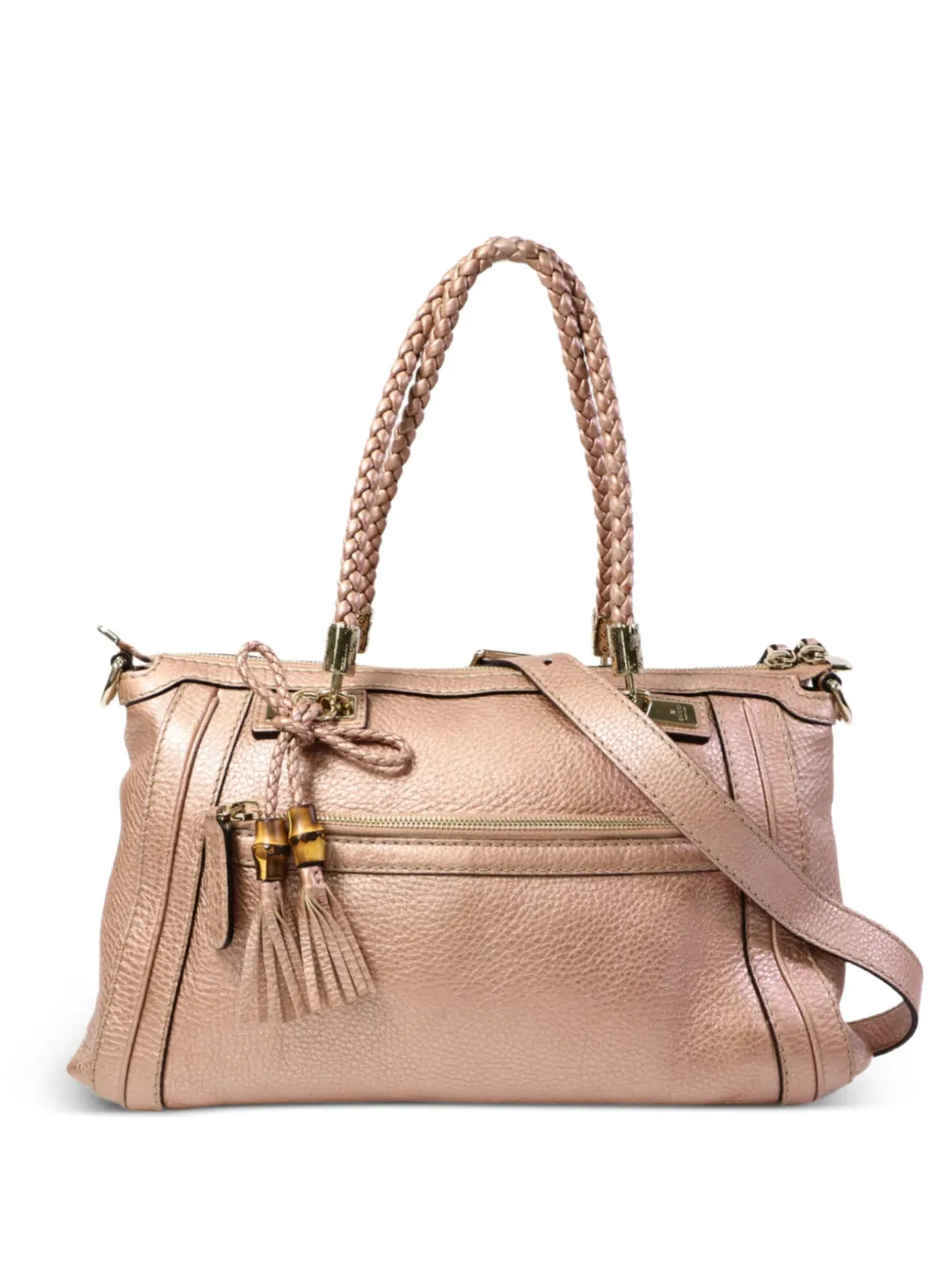 Gucci Pre-Owned Borsa tote metallizzata - Rosa