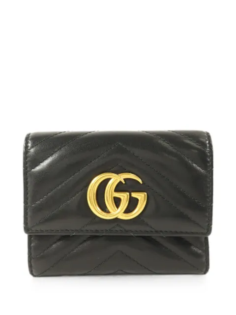 Gucci Pre-Owned GG Marmont trifold wallet