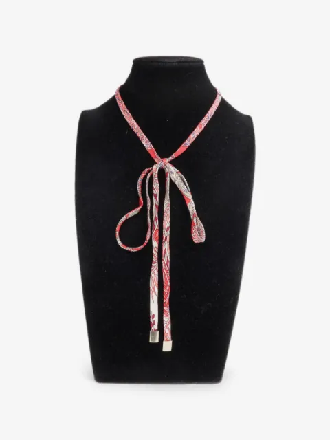 Hermès Pre-Owned silk necklace/bracelet