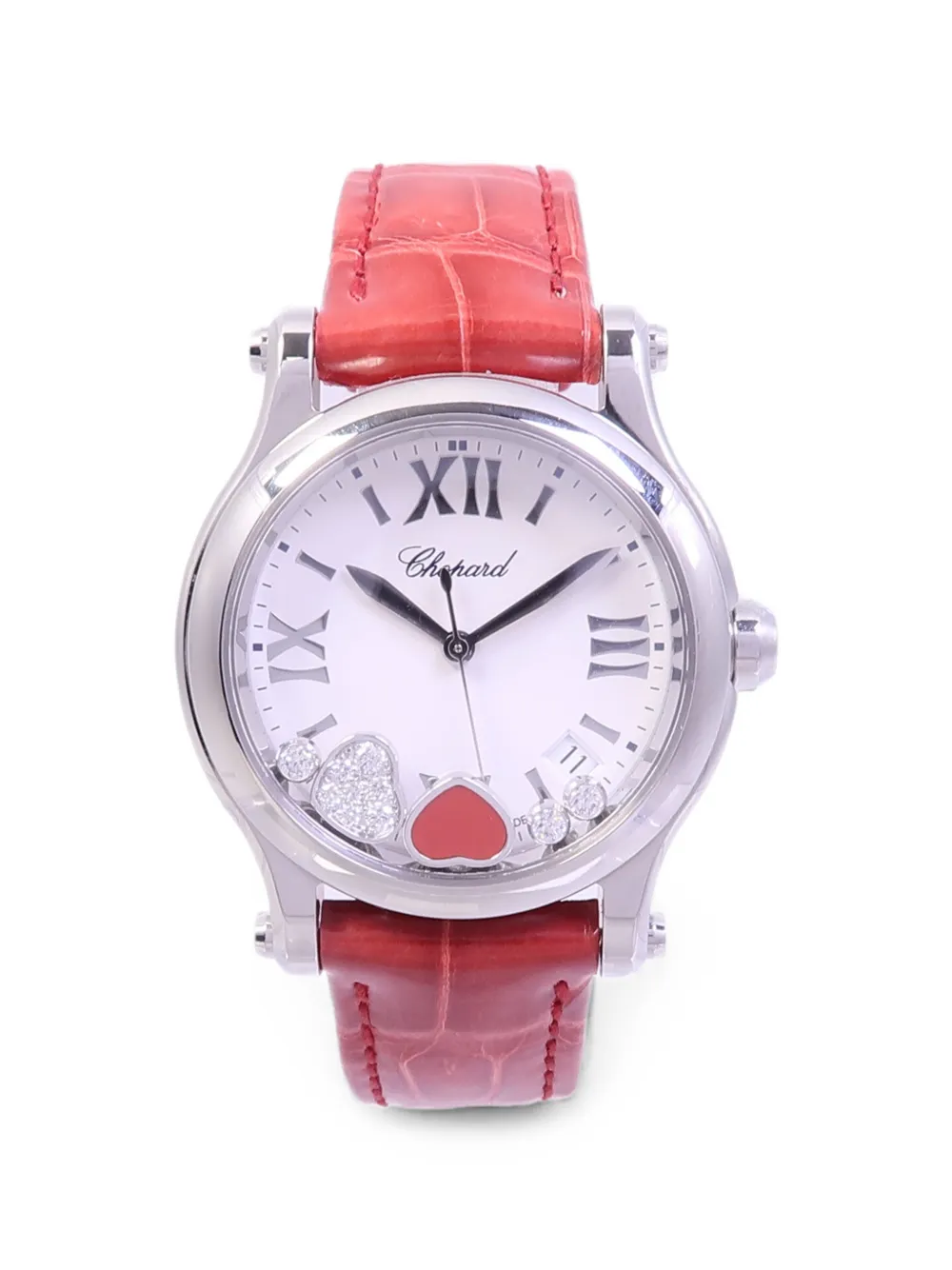 Chopard Pre-Owned Happy Hearts 36mm watch - Bianco