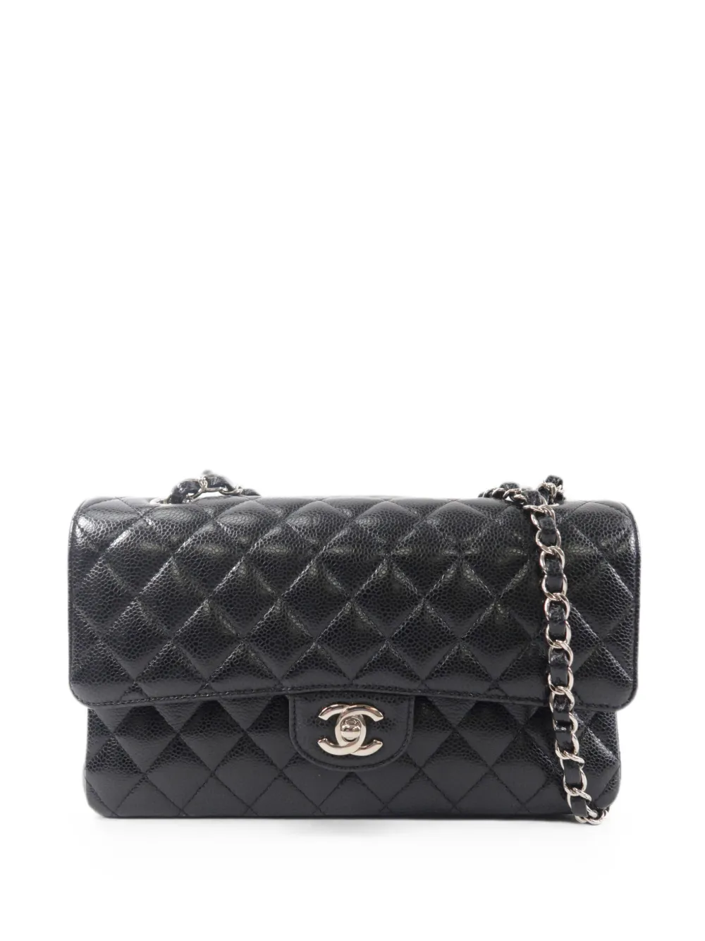 CHANEL Pre-Owned CC turn-lock shoulder bag - Black