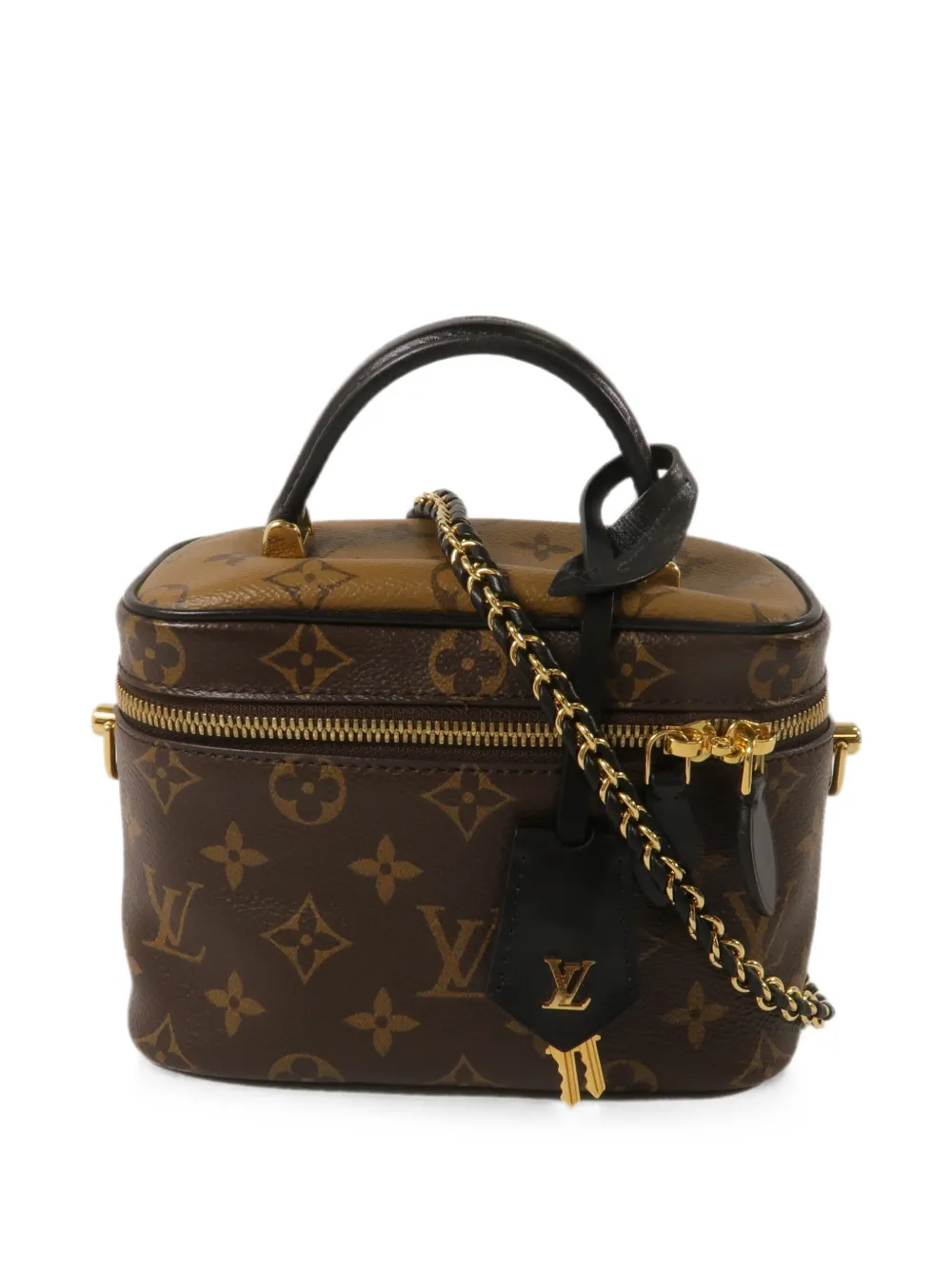 Louis Vuitton Pre-Owned PM Reverse Vanity monogram-pattern shoulder bag - Braun