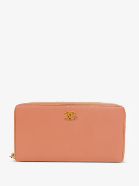 CHANEL Pre-Owned Lucky Flower 拉链钱包