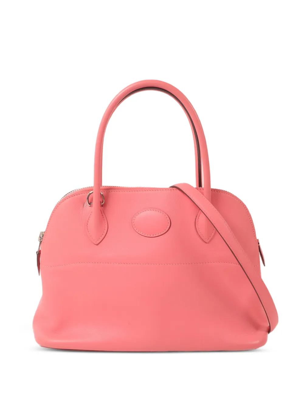Hermès Pre-Owned 27 Bolide leather shoulder bag - Rosa