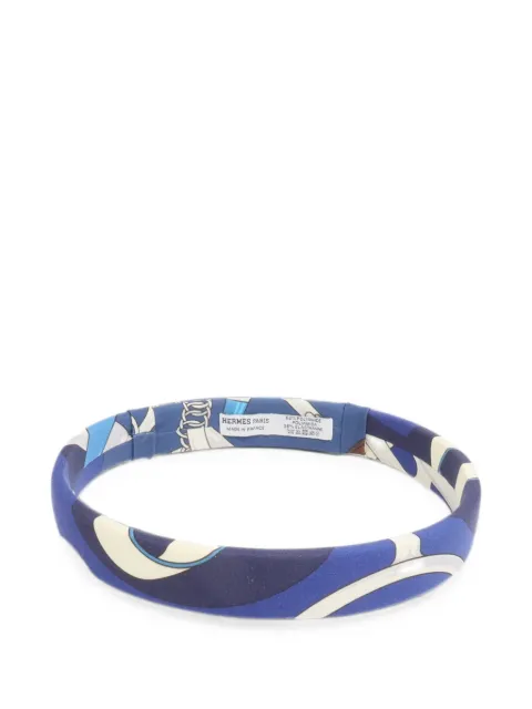 Hermès Pre-Owned graphic-print hairband