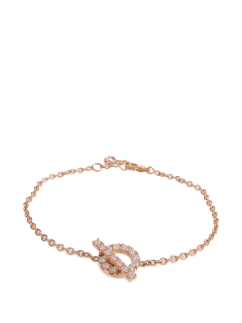 Hermès Pre-Owned pulsera Finesse con diamante