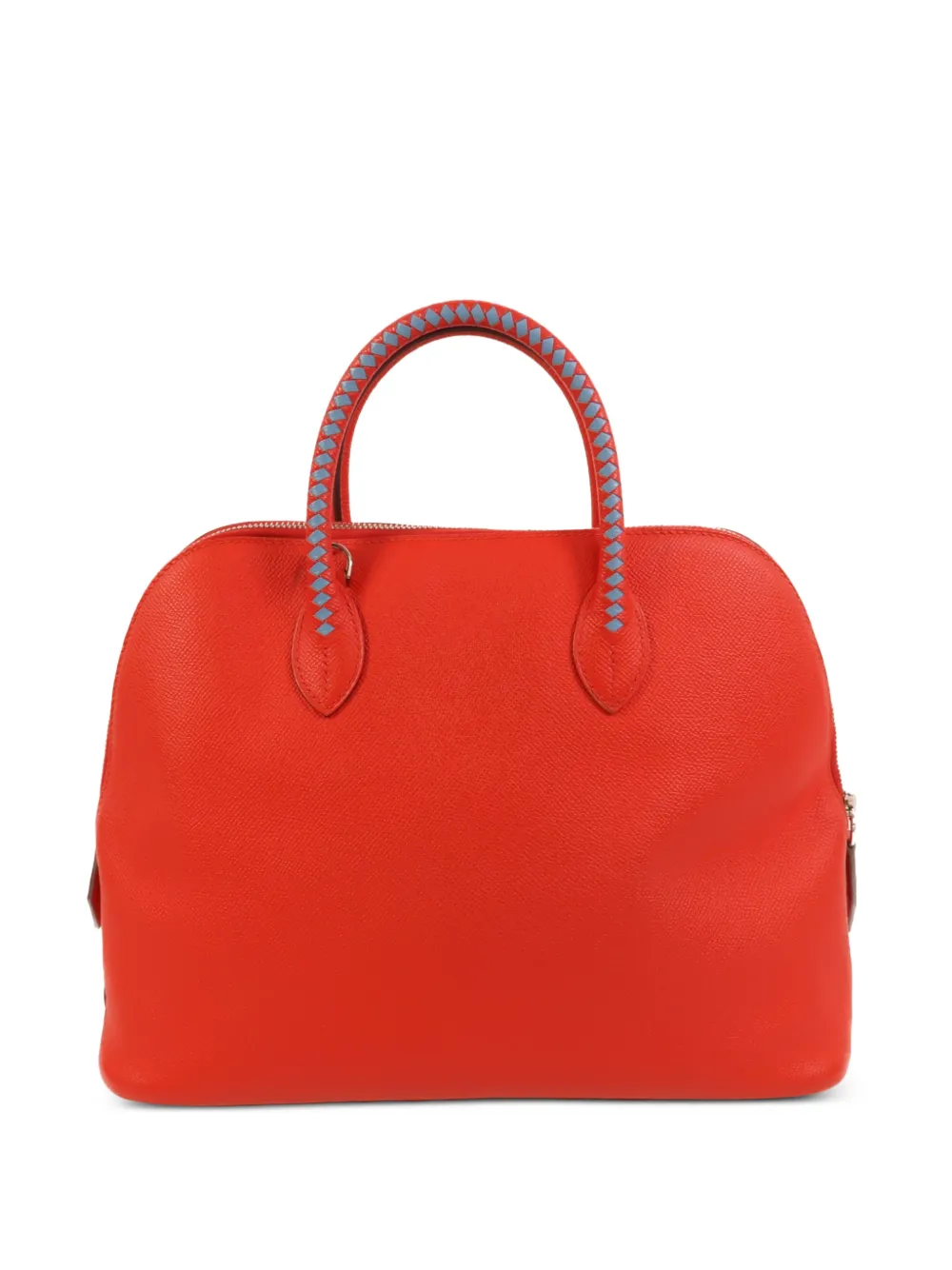 Hermès Pre-owned Bolide 1923 Tressage Shoulder Bag in Red, view 2