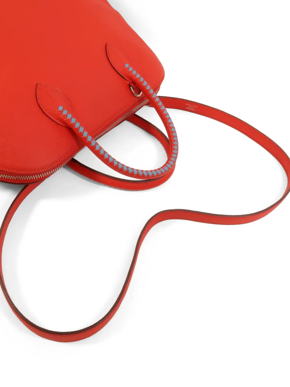 Hermès Pre-owned Bolide 1923 Tressage Shoulder Bag in Red, view 5