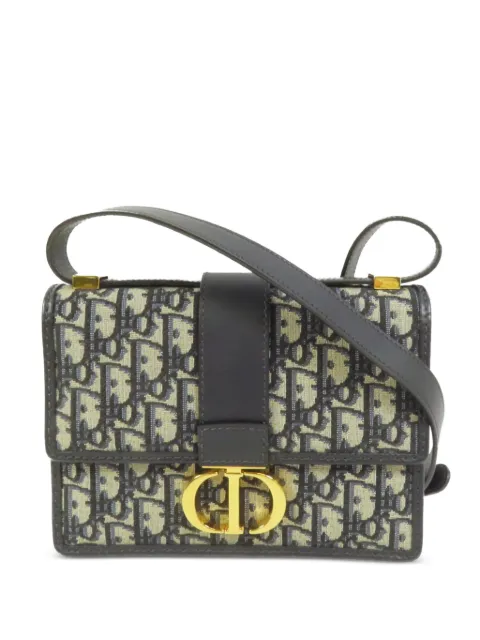 Christian Dior Pre-Owned 30 Montaigne Oblique schoudertas