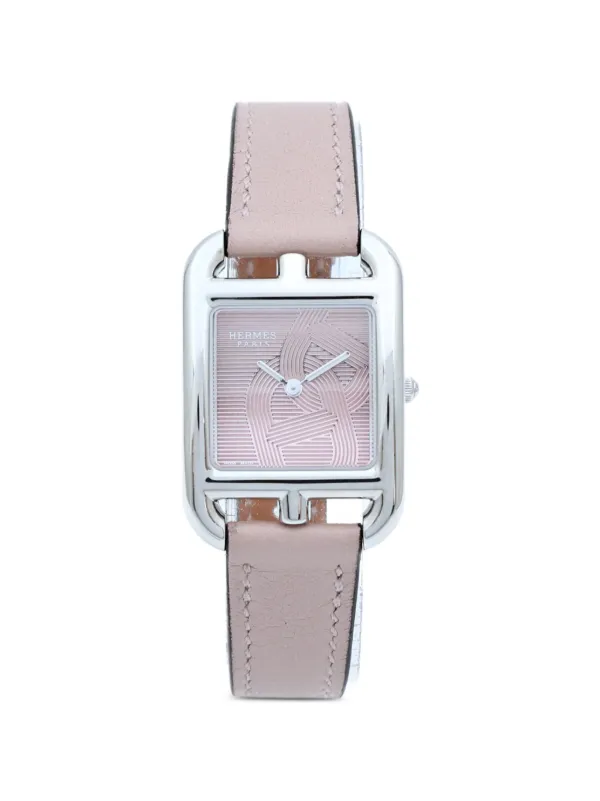 Hermès Pre-owned 2024 Cape Cod 23mm Watch in Pink