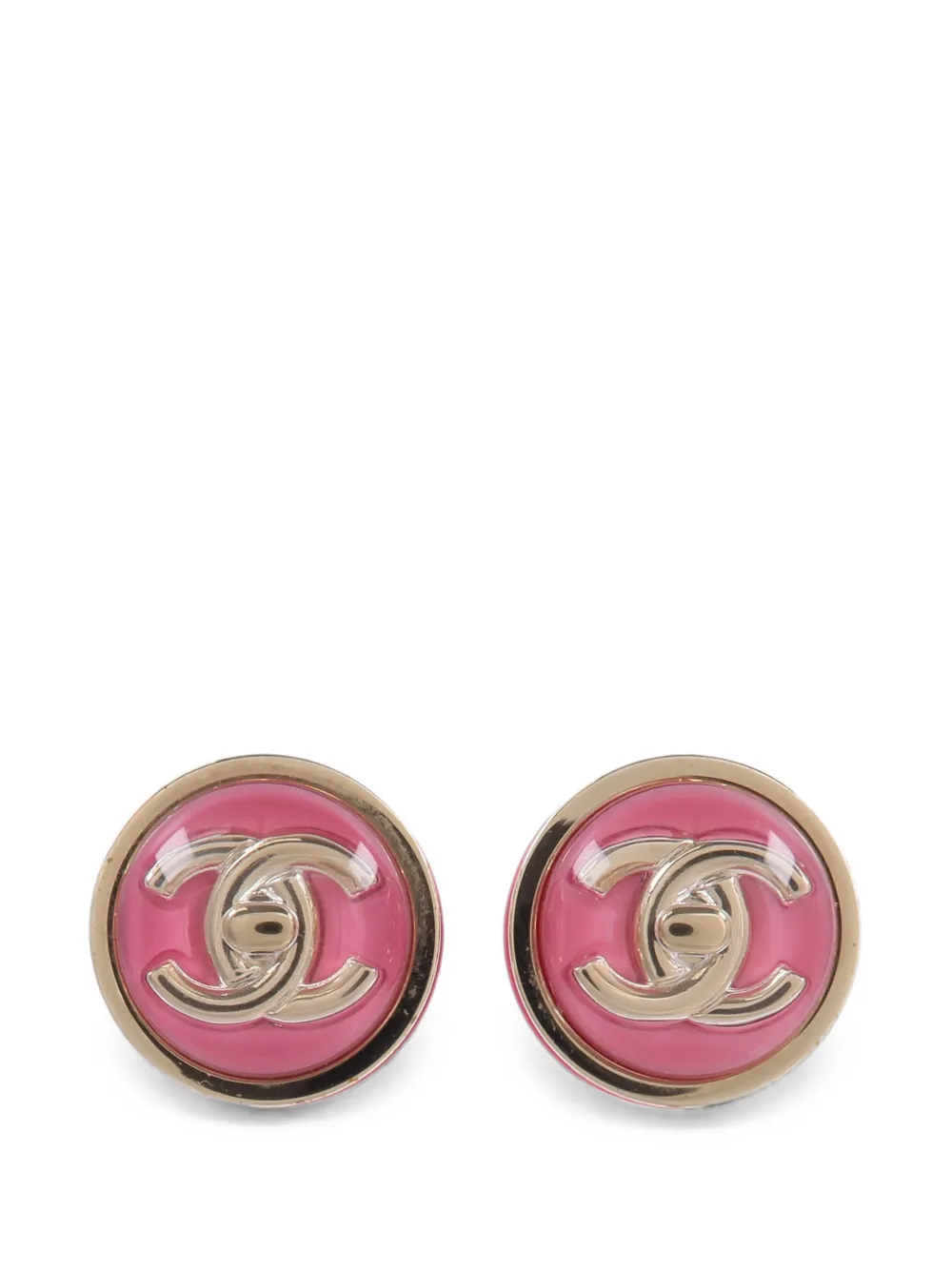 CHANEL Pre-Owned CC earrings - Oro