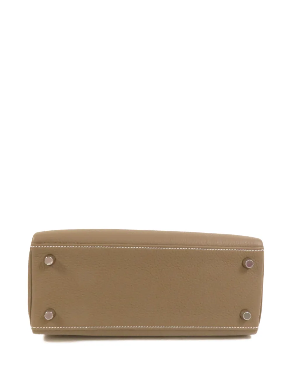 Hermès Pre-Owned 2026 25 Kelly leren shopper Beige