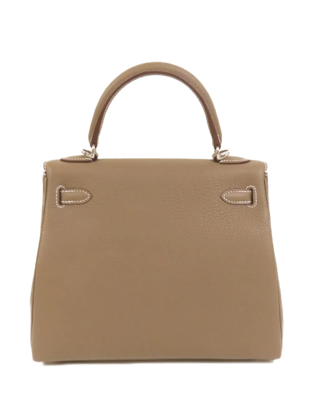 Hermès Pre-Owned 2026 25 Kelly leren shopper Beige