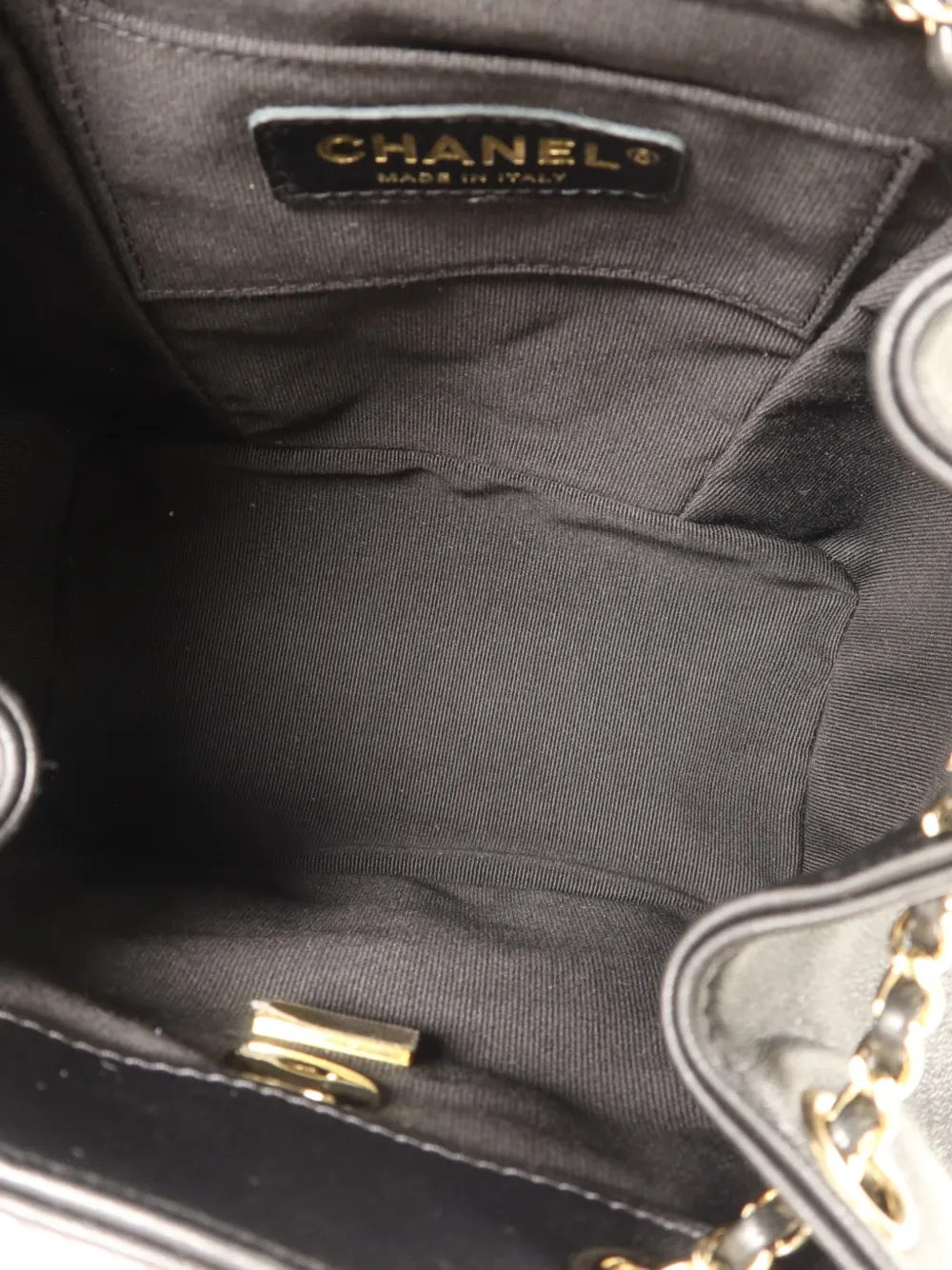 CHANEL Pre-Owned Duma CC rugzak met draaislot Zwart