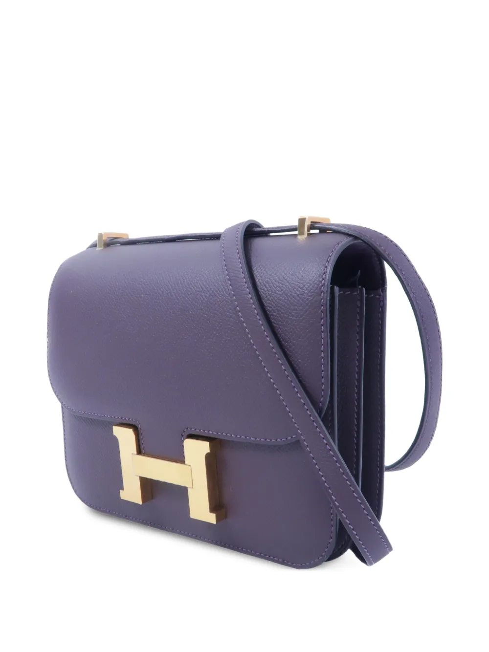 Hermès Pre-Owned Constance schoudertas Paars